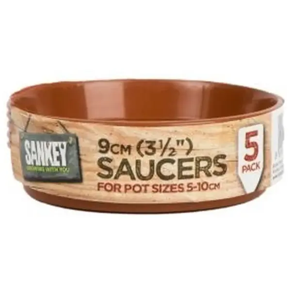 SKY0030 Sankey 2-4" 5-10cmPlastic Saucer (5) T/c