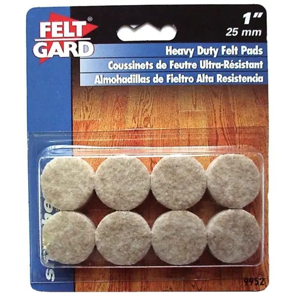 SLC0033 Select 25mm Heavy Duty Feltgard Pads