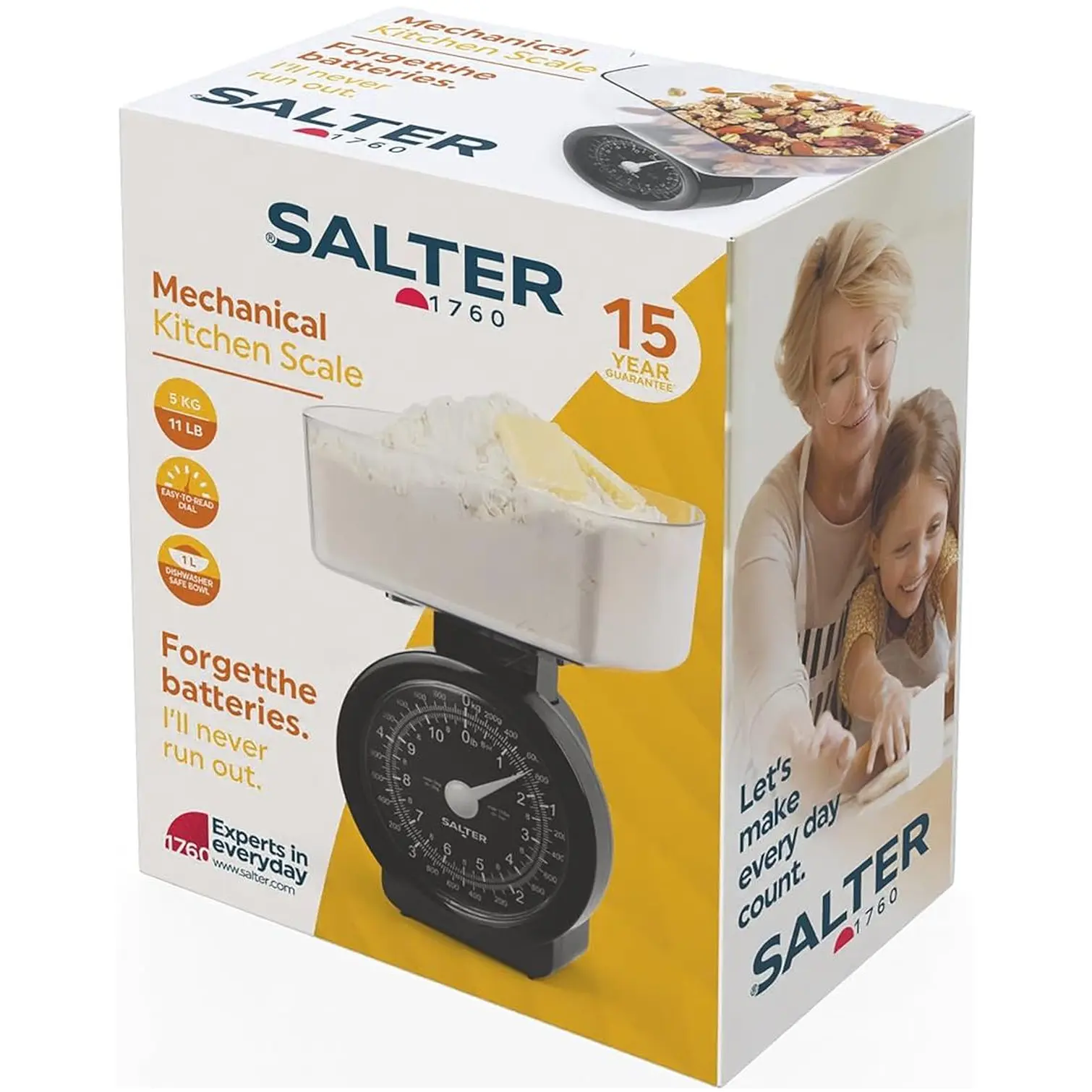 Salter Mechanical Kitchen Scale 5kg