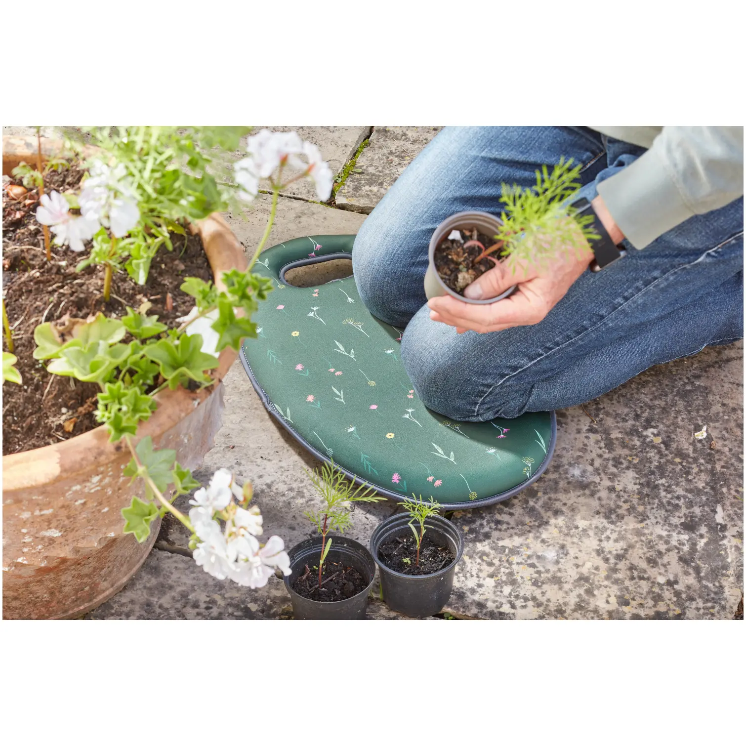 Smart Garden Deluxe Kneeler Pad Floral Bloom