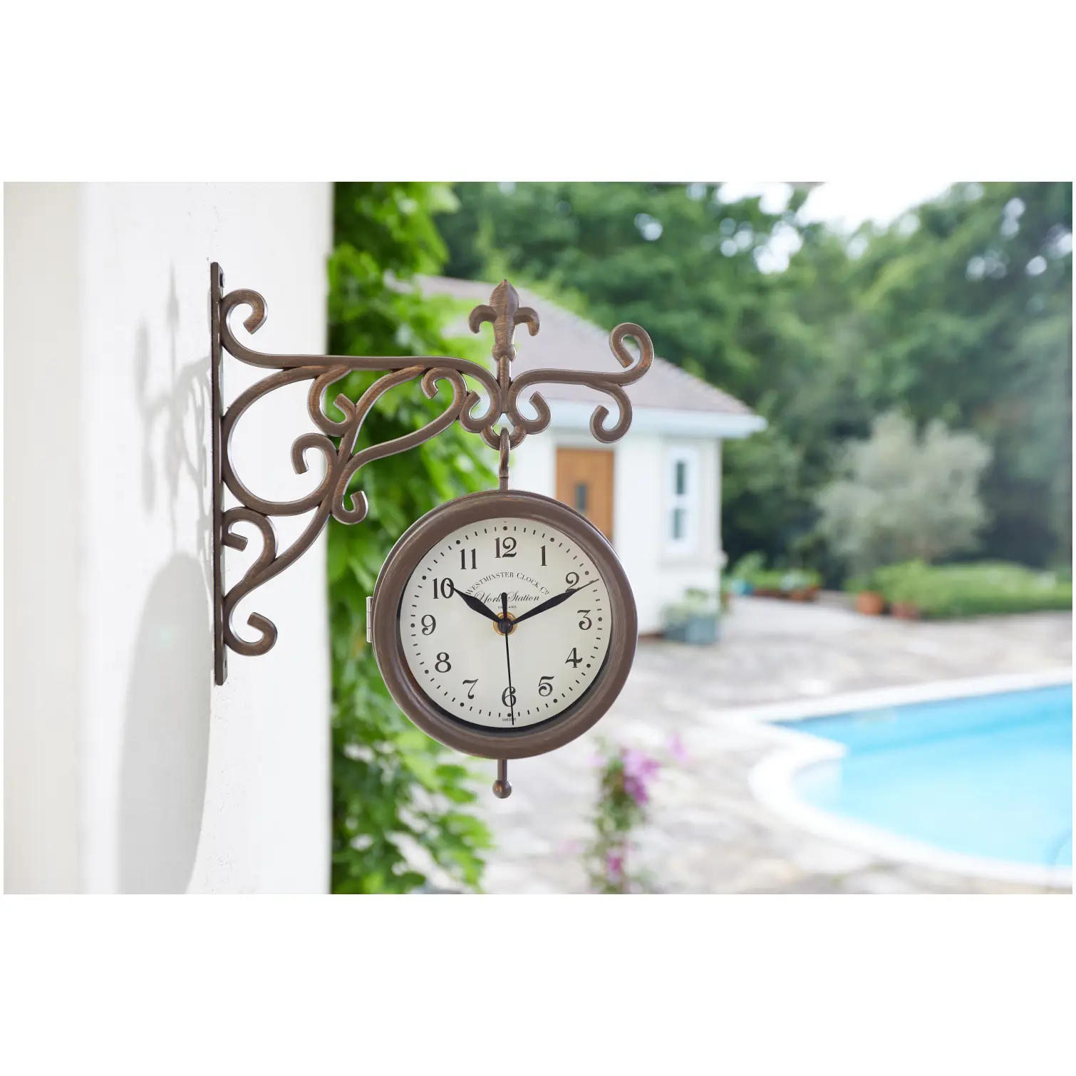Smart Garden York Station Wall Clock 25cm