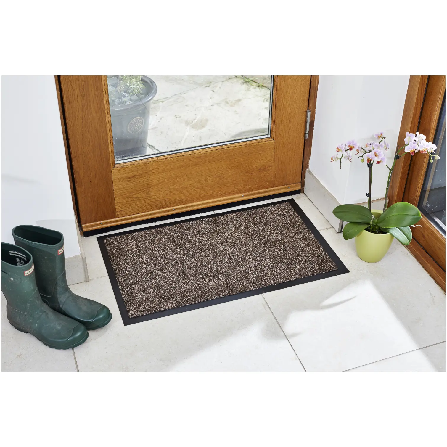Smart Garden 75x45cm Washable Mat Mocha