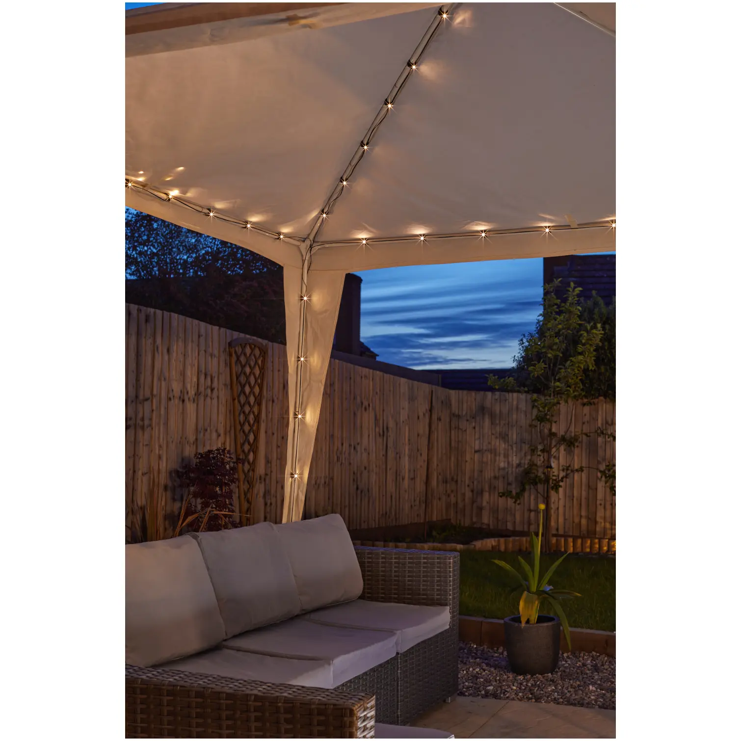 Smart Garden Gazebo String Light 140 LED