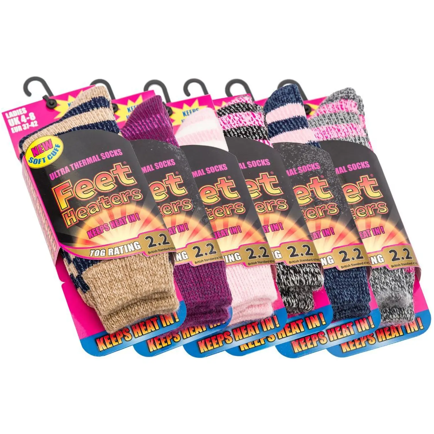 Feet Heaters Ultra Thermal Socks UK Size 4 to 8