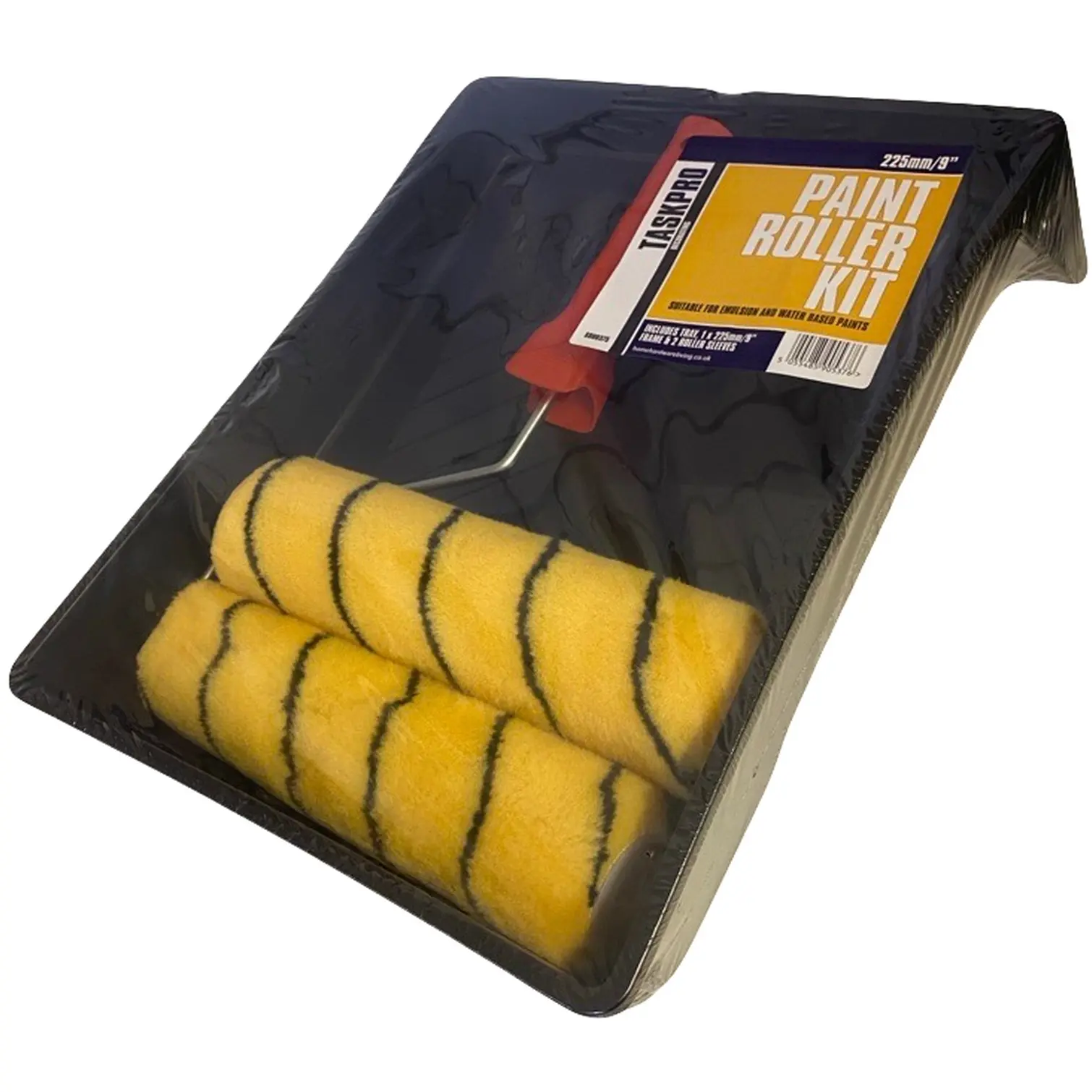 Taskpro Paint Roller & Tray 230mm (9") with 2 Sleeves