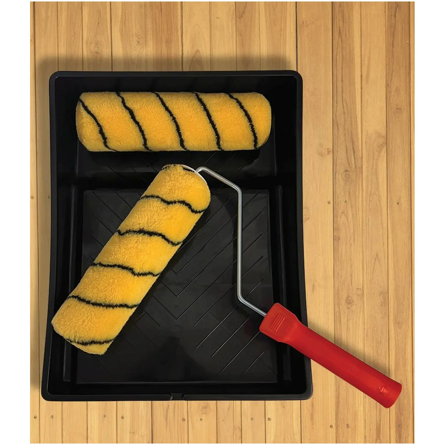 Taskpro Paint Roller & Tray 230mm (9") with 2 Sleeves