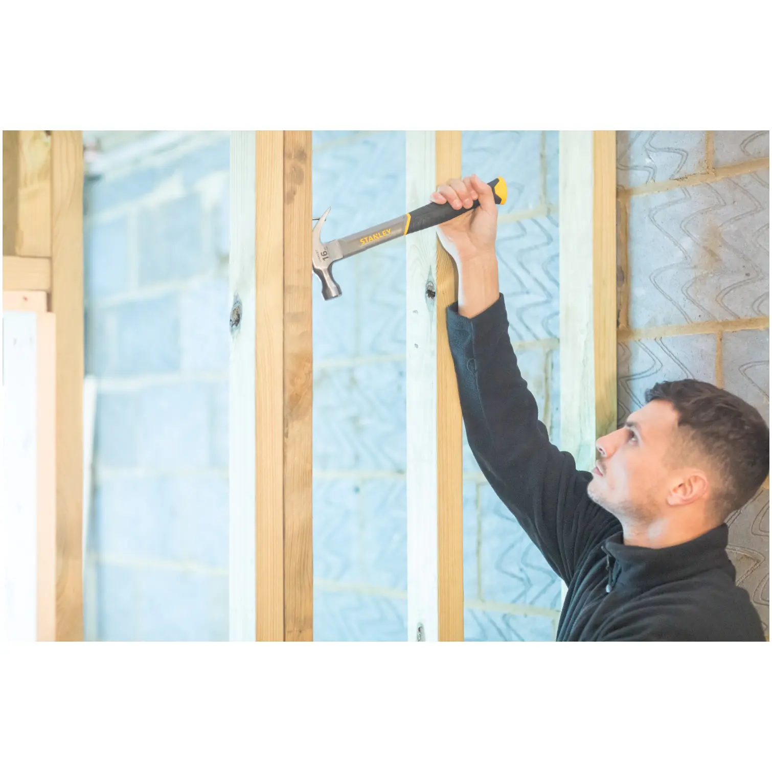Stanley Fibreglass Claw Hammer 16oz