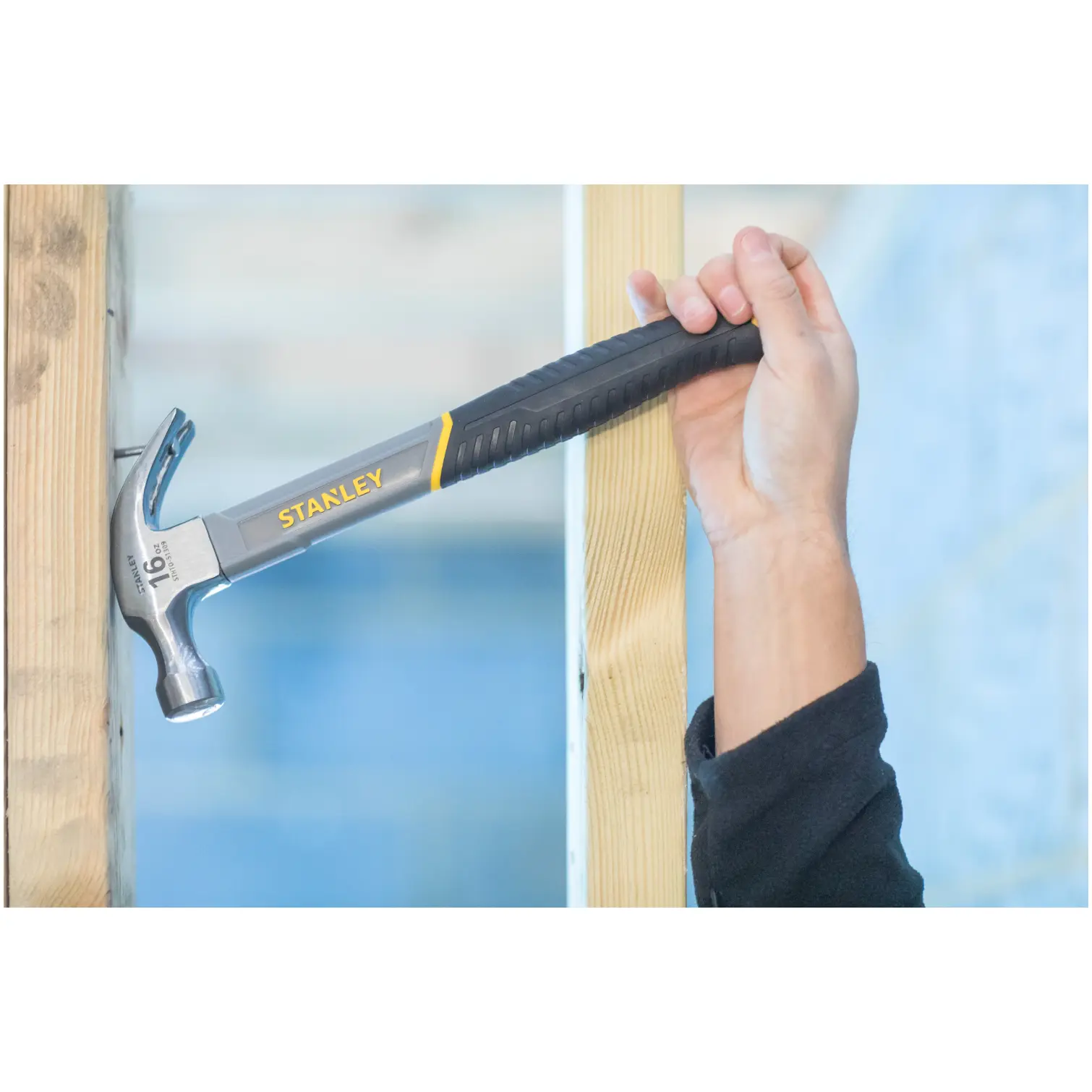 Stanley Fibreglass Claw Hammer 16oz