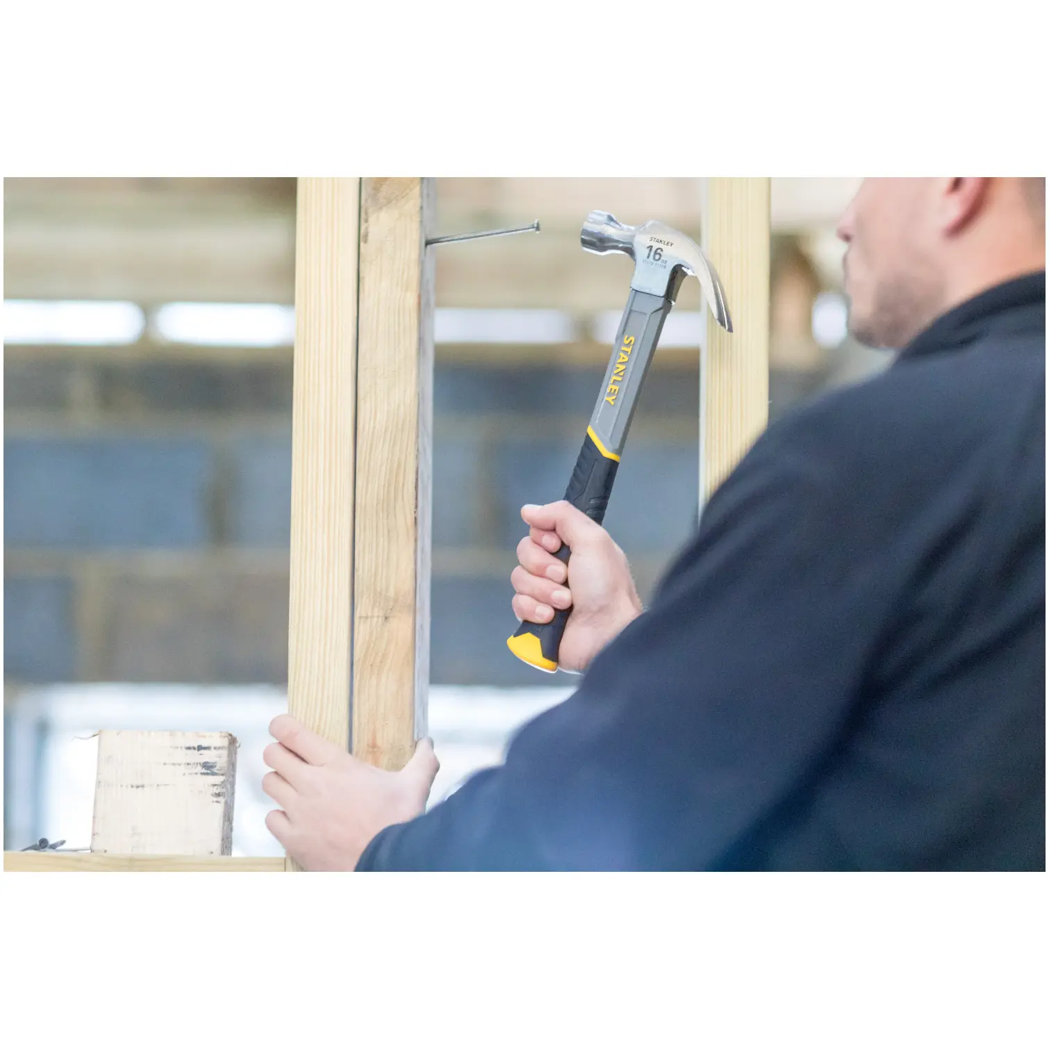 Stanley Fibreglass Claw Hammer 16oz