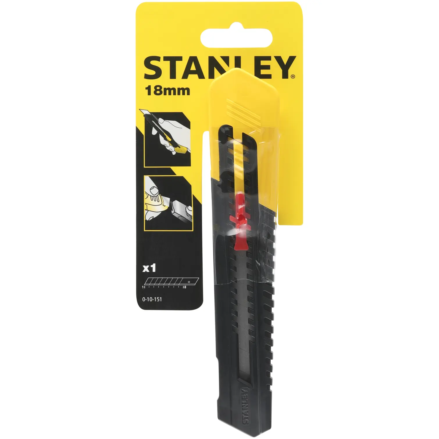 Stanley 18mm Snap Off Blade Knife