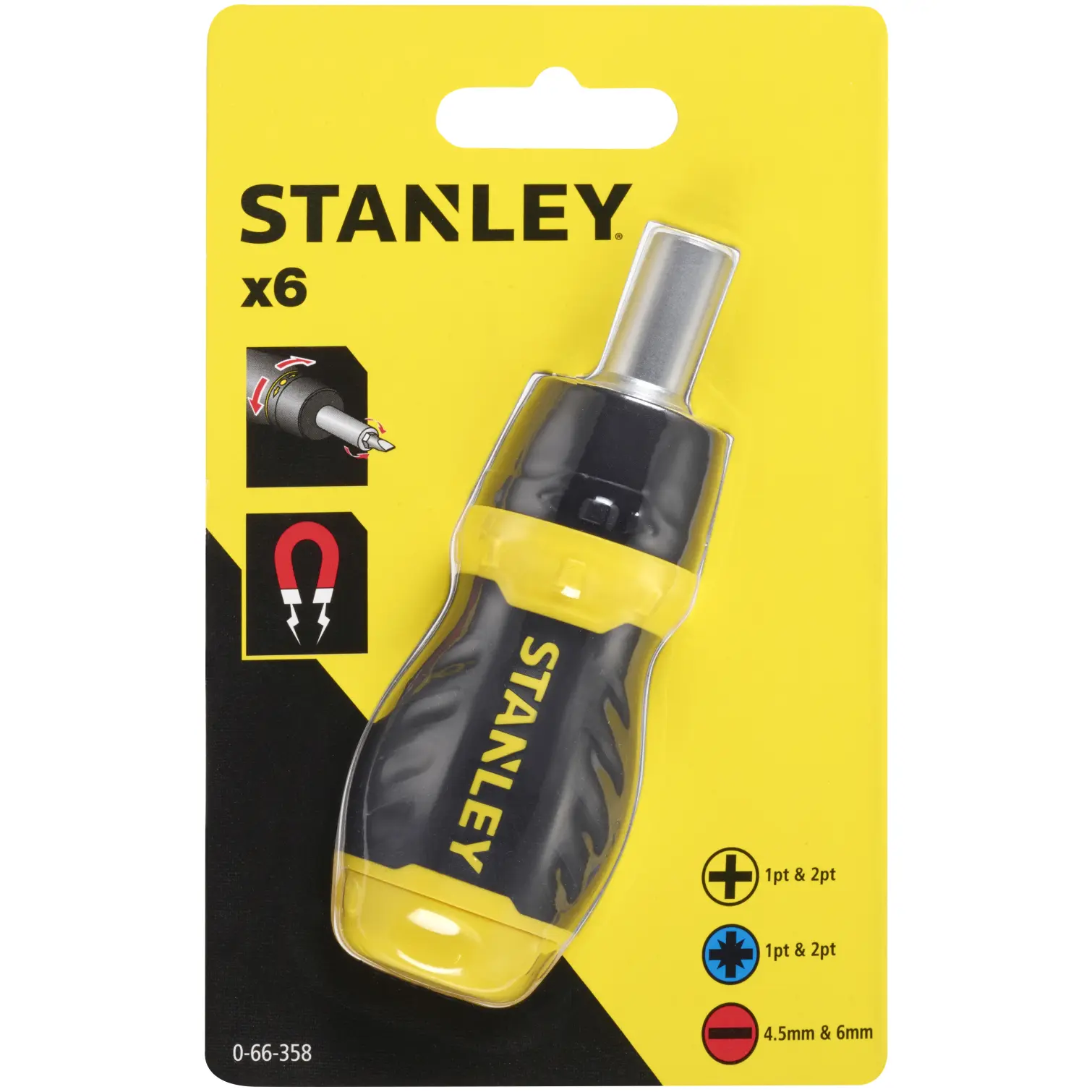 Stanley Multibit Stubby Ratchet
