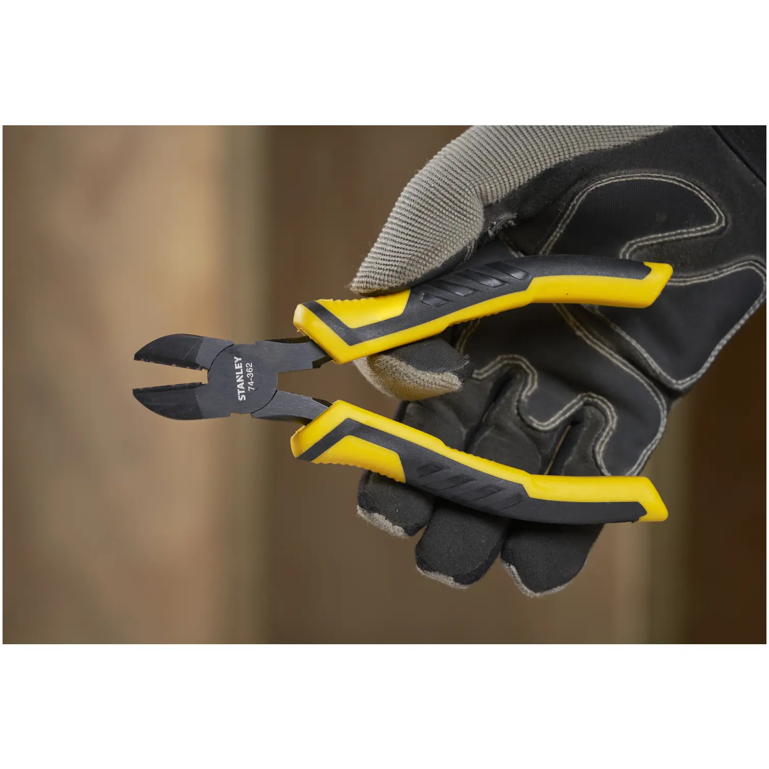 Stanley Control Grip Diagonal Cutting Plier