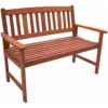2 Seater Meranti Hardwood Bench