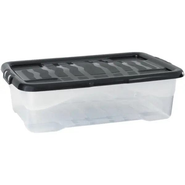 Strata Underbed Crate with Lid 40Ltr