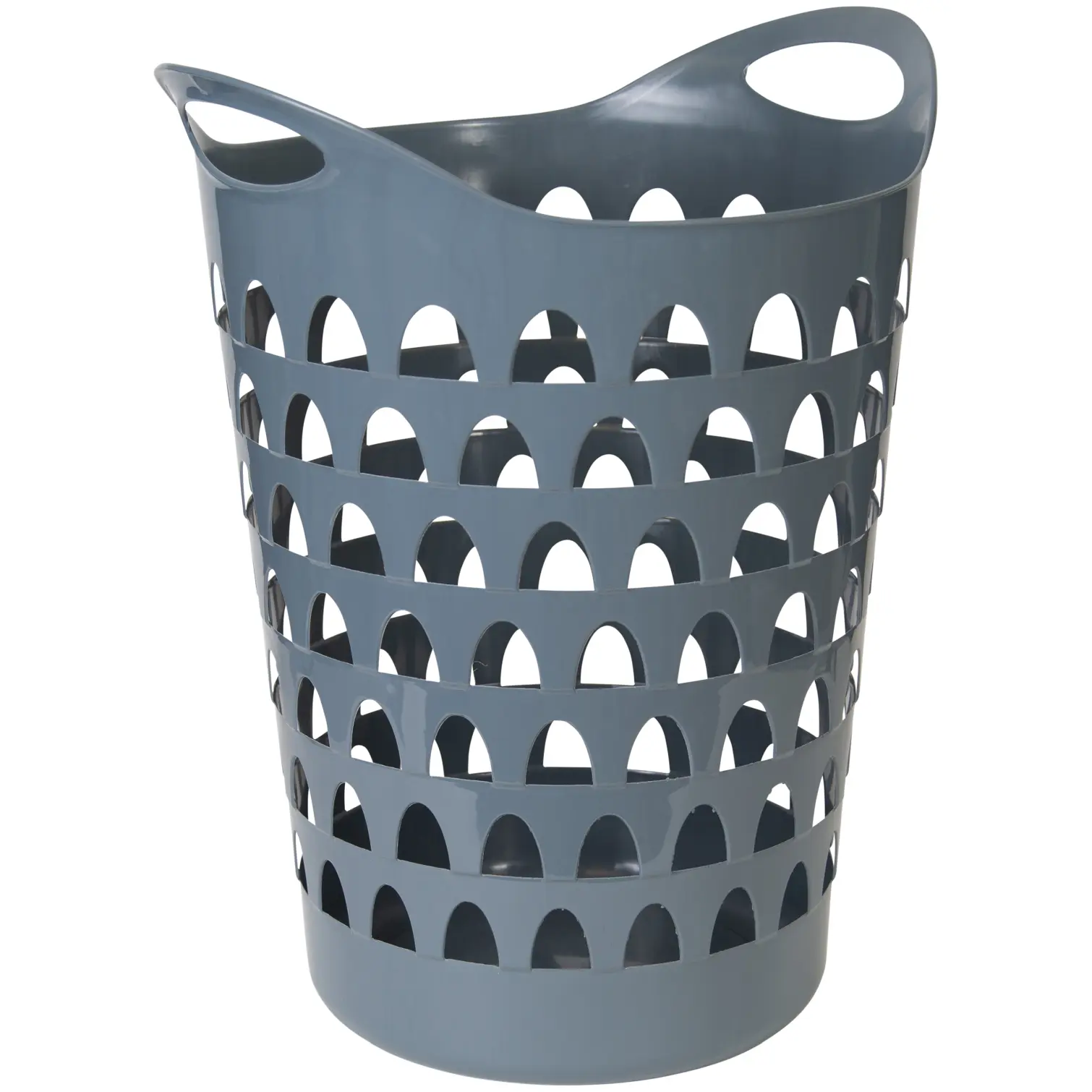 Tall Flexi Laundry Basket Grey