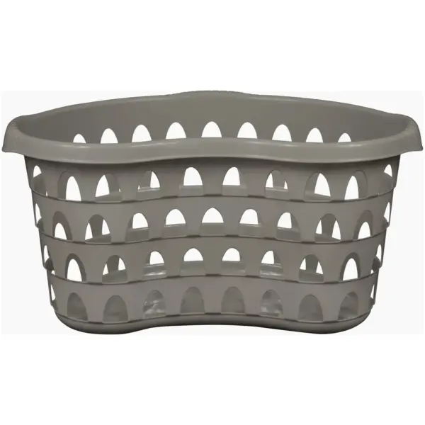 Strata Hip Laundry Basket Grey