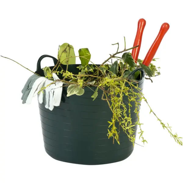 STR0157 Strata Flexi Tub Green 39Ltr