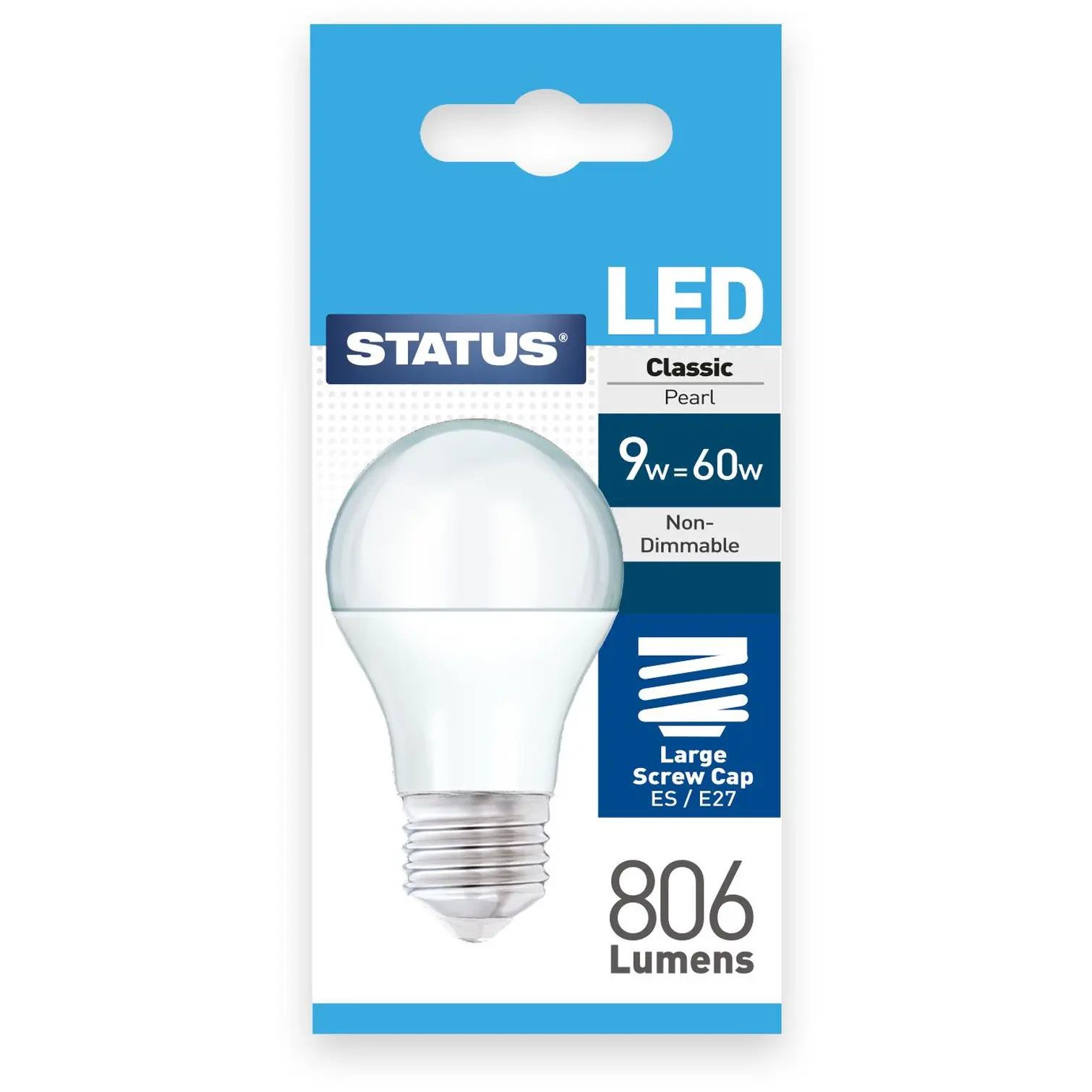 Status 8.5/60w GLS Day Light ES pk1