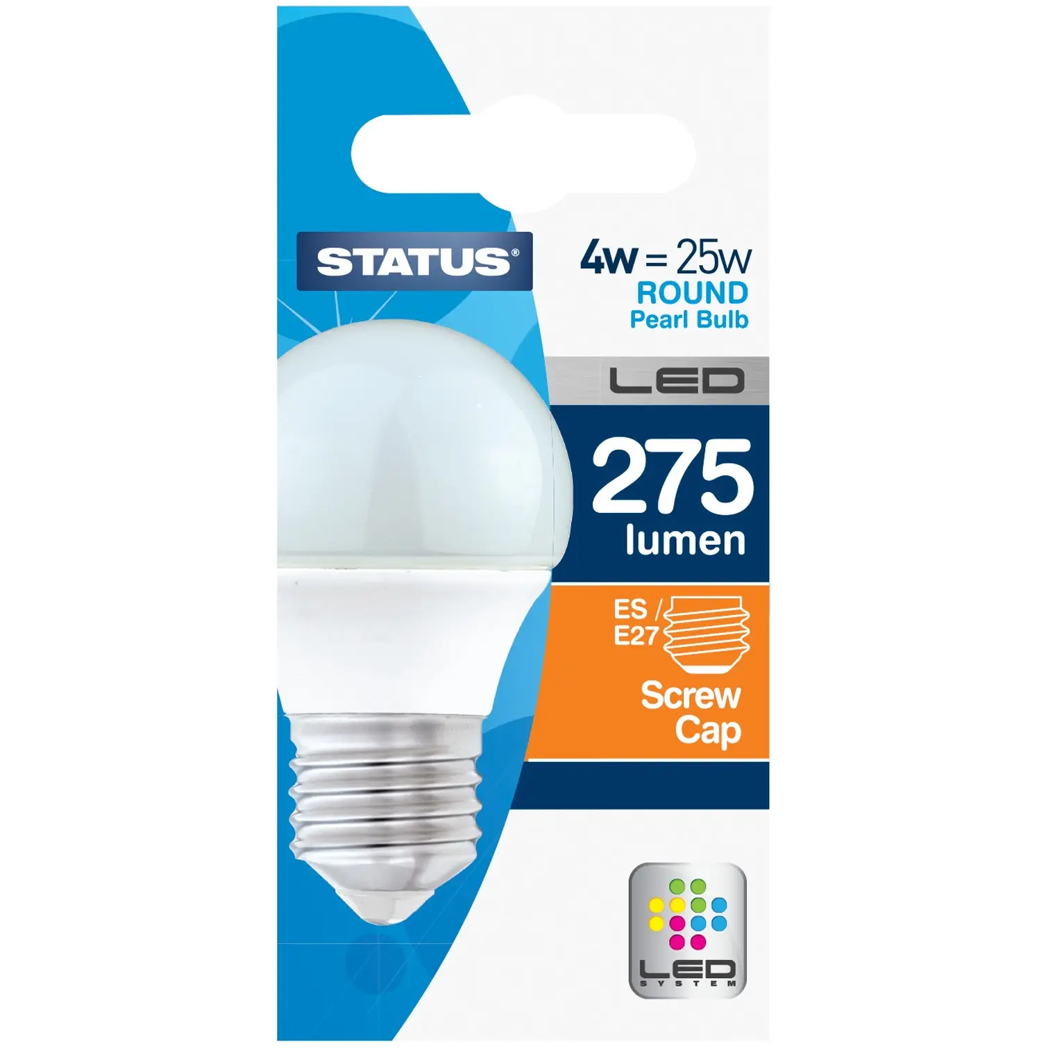 Status 2.5/25w Golf W/White ES