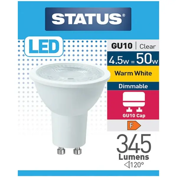 Status 4/50wGU10 Dimmable WarmWhite