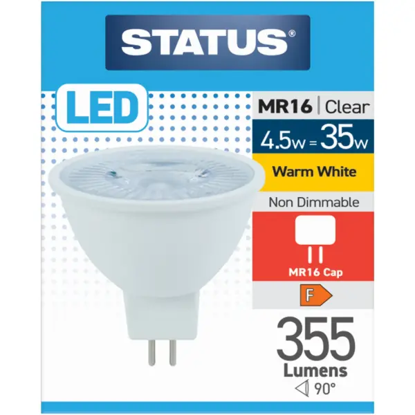 Status 4.5/35w Dichroic LED W/White