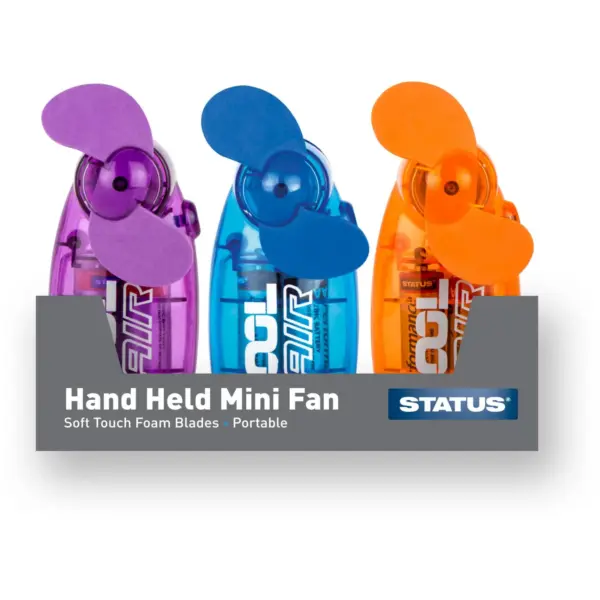 Status Mini Fan Asst Colours