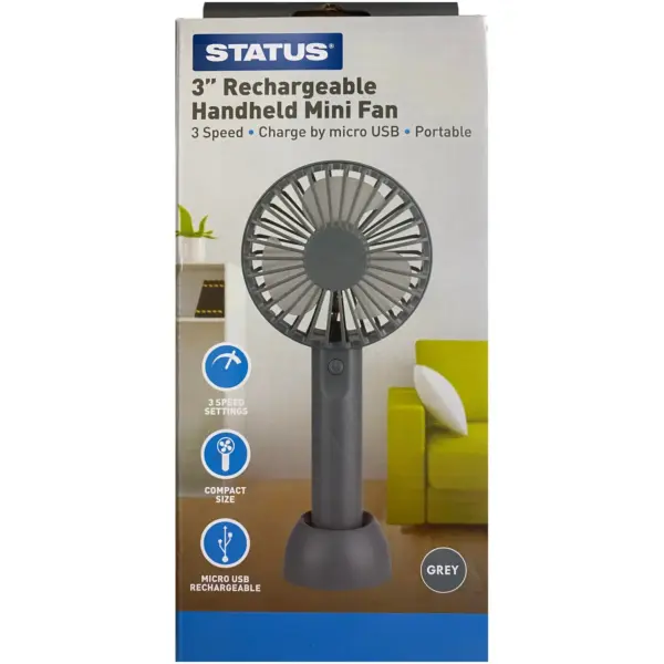 Status Rechargeable Mini Fan