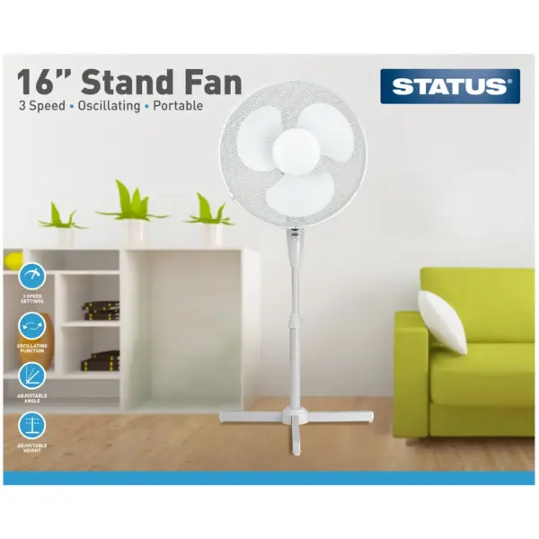 Status 40cm Pedestal Fan