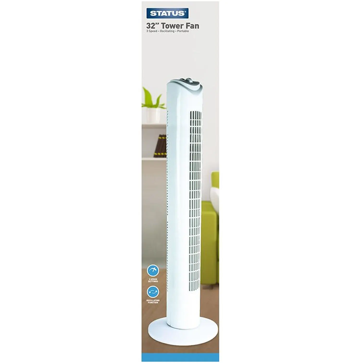 Status 81cm Tower Fan