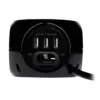 Status 3 Way Cube Socket 1.4mtr
