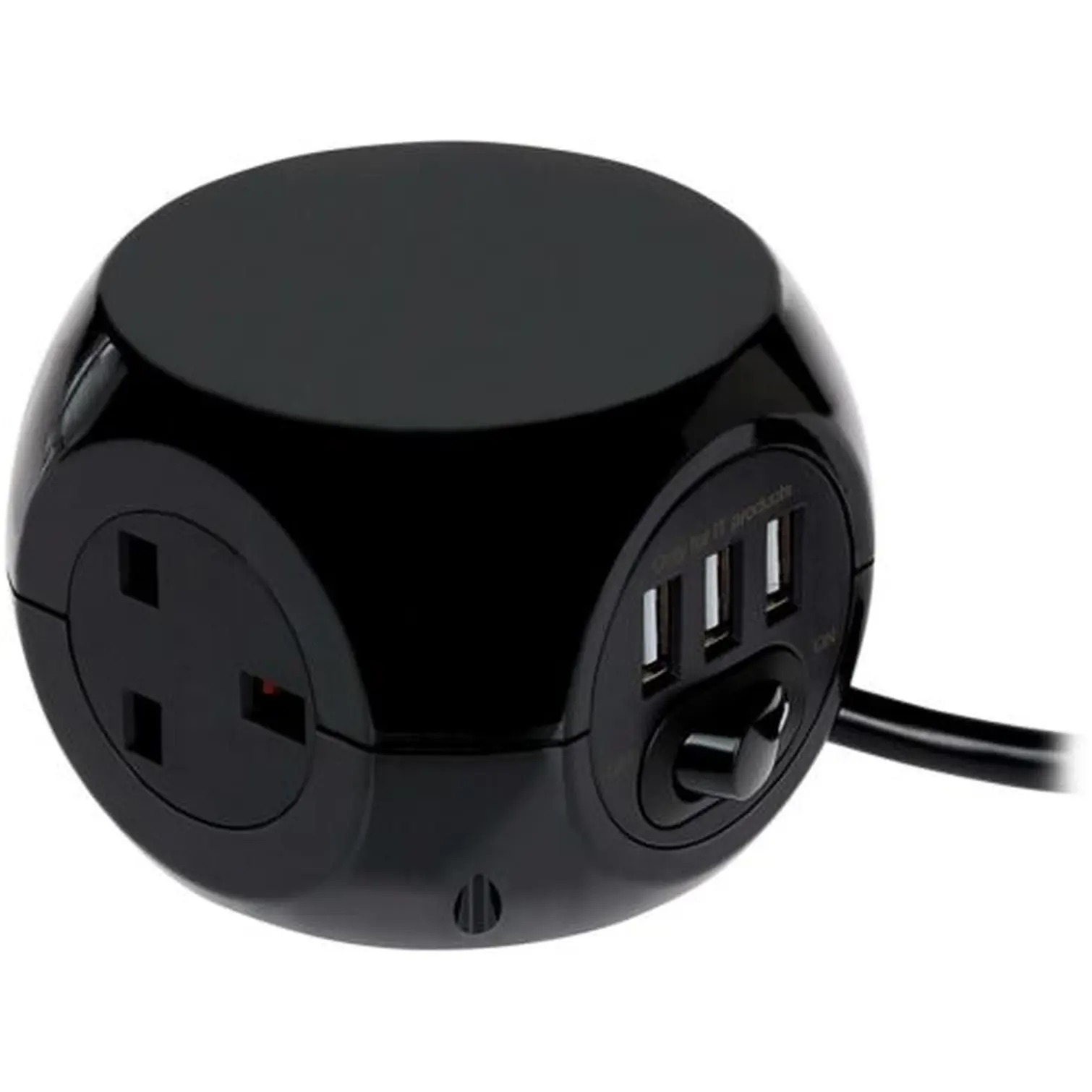 Status 3 Way Cube Socket 1.4mtr