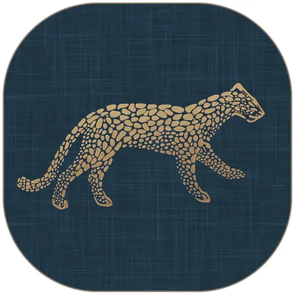 iStyle Luxe Cheetah Coasters Pack of 4