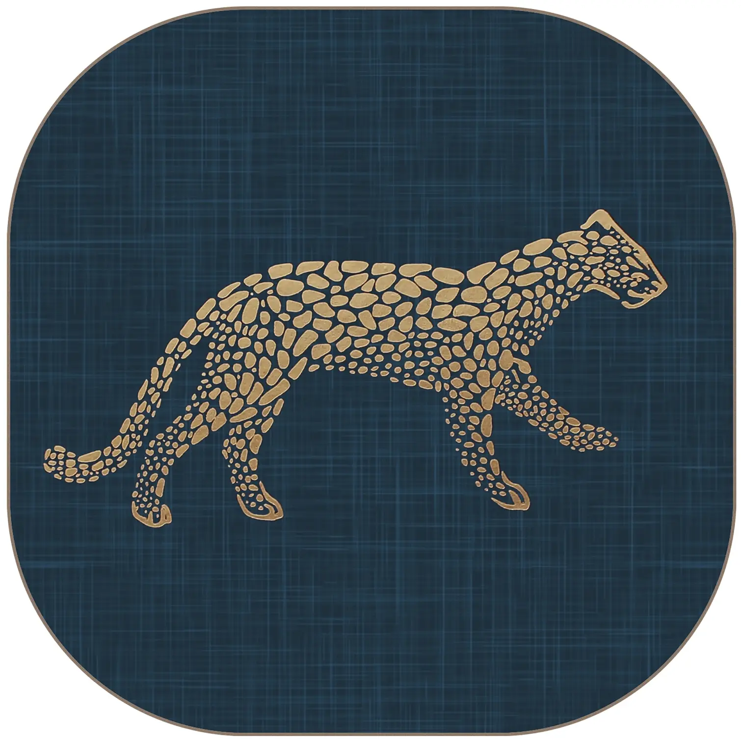 iStyle Luxe Cheetah Coasters Pack of 4