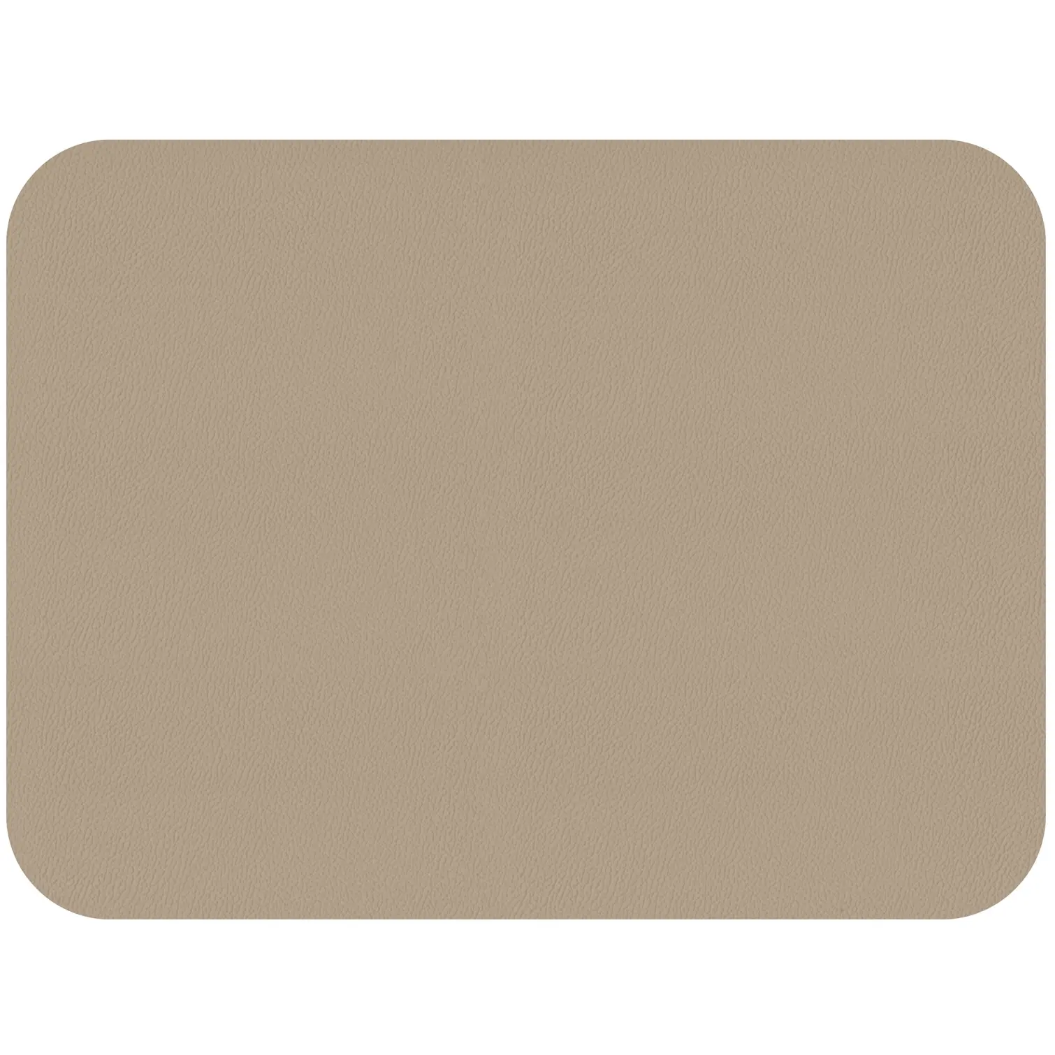 Freeform Taupe/Sandstone Flexi Faux Leather Placemats 2 Pack 40x30cm
