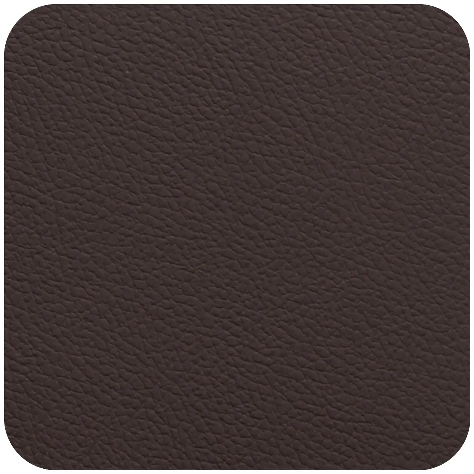 Freeform Chocolate/White Flexi Faux Leather Coasters 4 Pack