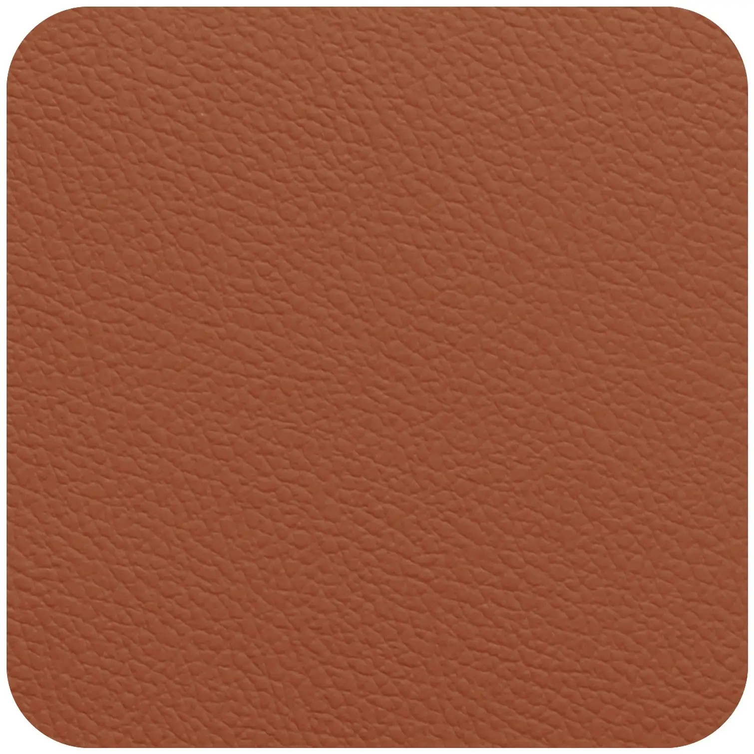 Freeform Rust/Black Flexi Faux Leather Coasters 4 Pack