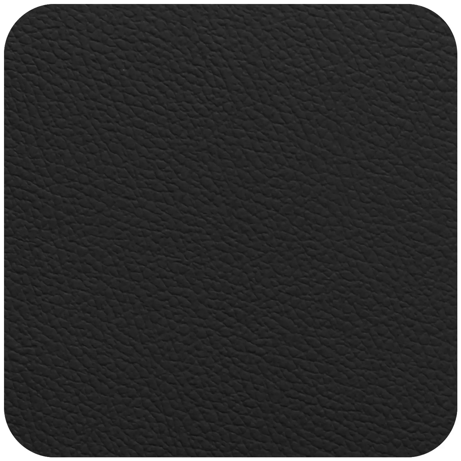 Freeform Rust/Black Flexi Faux Leather Coasters 4 Pack