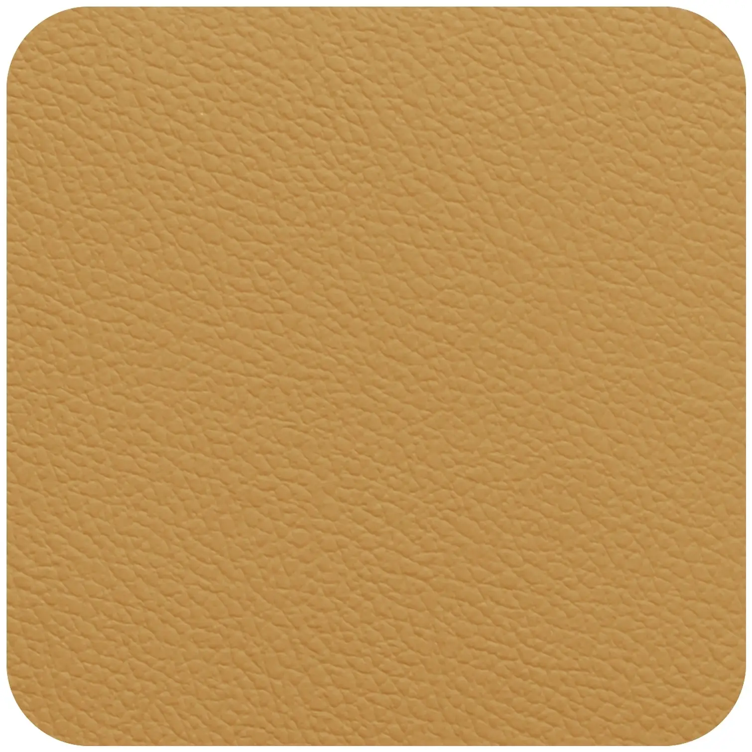 Freeform Mustard/Grey Flexi Faux Leather Coasters 4 Pack