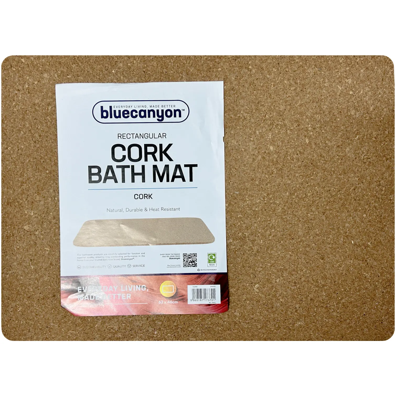 Bluecanyon Cork Bath Mat 62 x 46cm