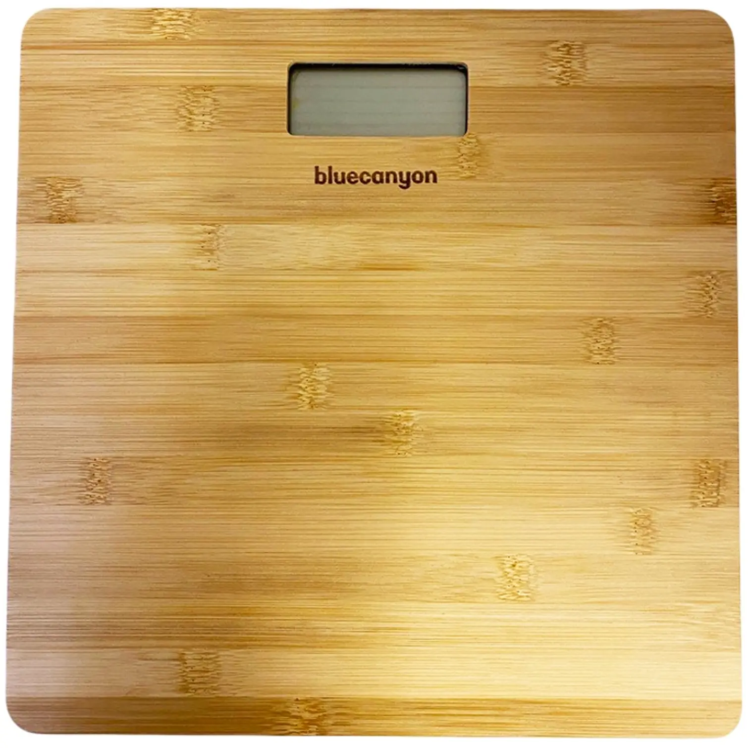 Blue Canyon Bamboo Digital Bathroom Scales