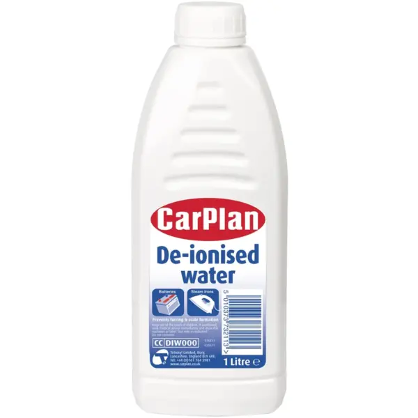 TET0325 Carplan De-Ionised Water 1Ltr
