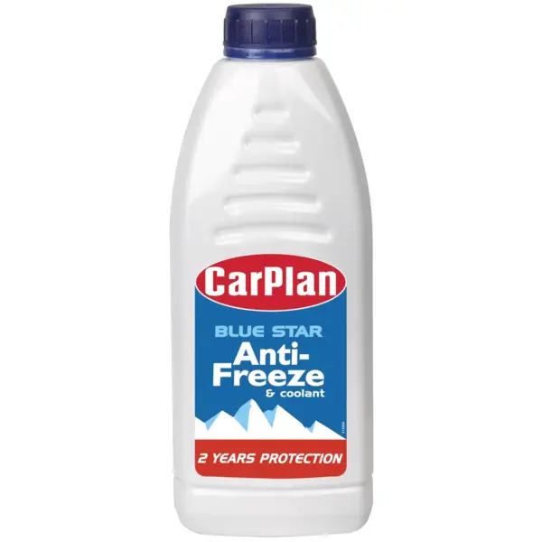 TET0366 Carplan 1Ltr Blue Star Antifreeze