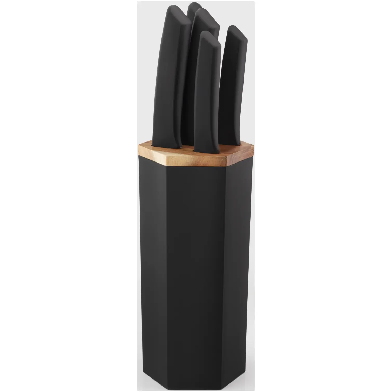 Manhattan 5Pce Knife Block Set