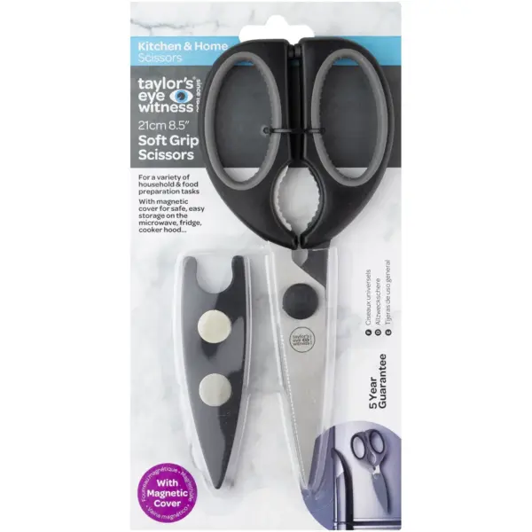 Taylor's Eye Witness Kitchen & Home Soft Grip Scissors 21cm