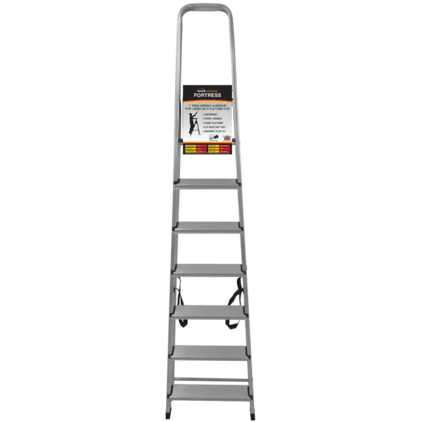 Fortress 7 Tread Aluminum Step Ladder