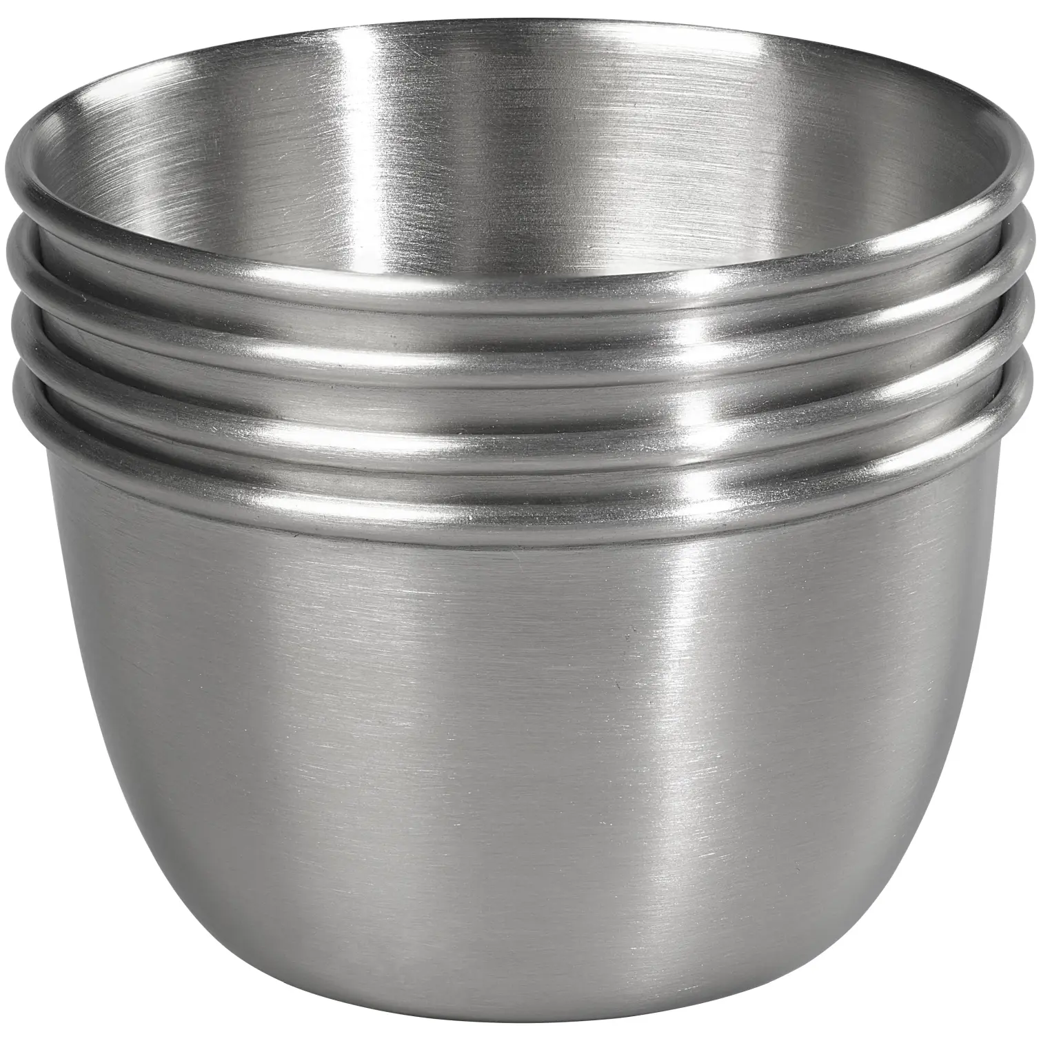 Tala Pkt4 Anodised Pudding Moulds