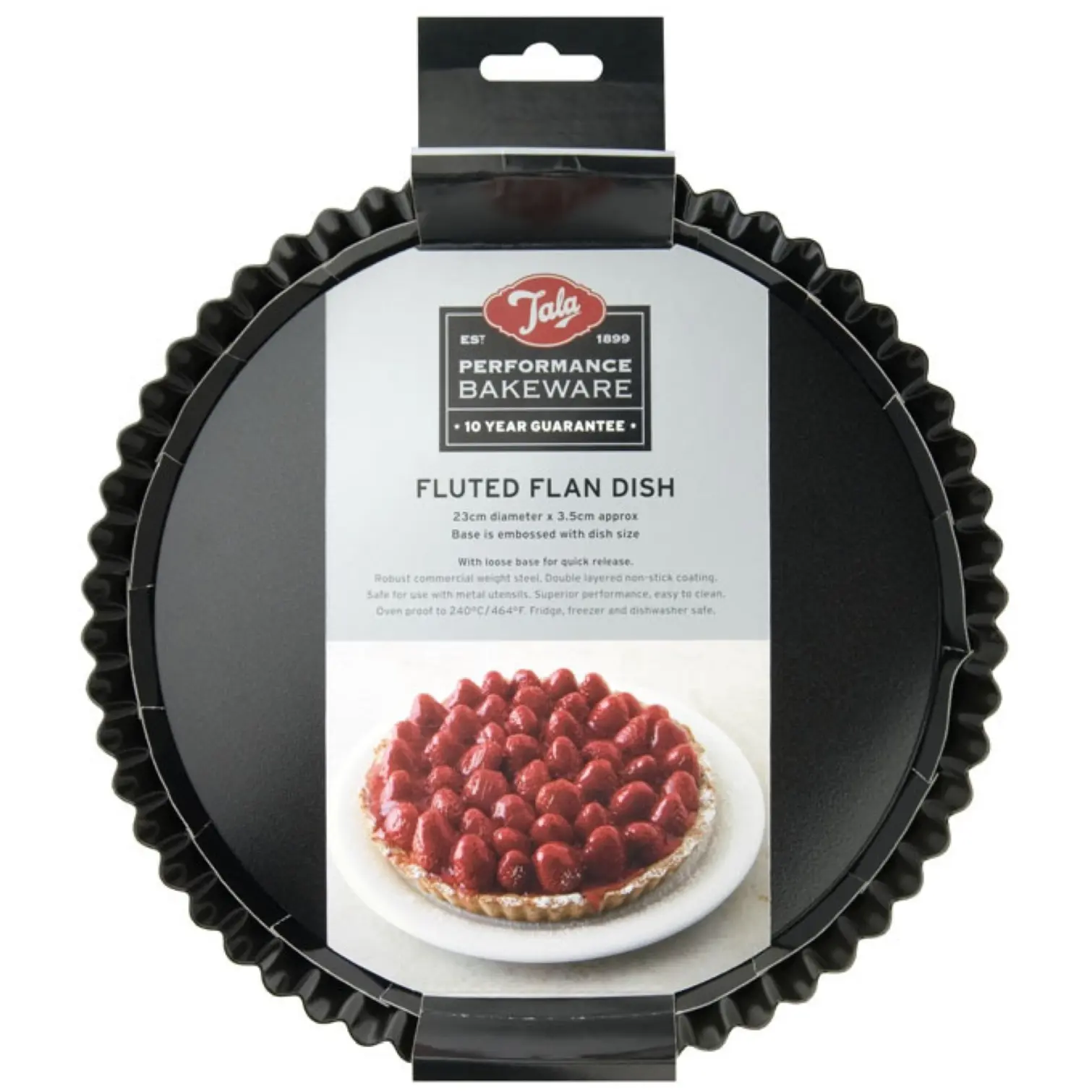Tala Non Stick Loose Bottom Flan Tin 23cm(9")