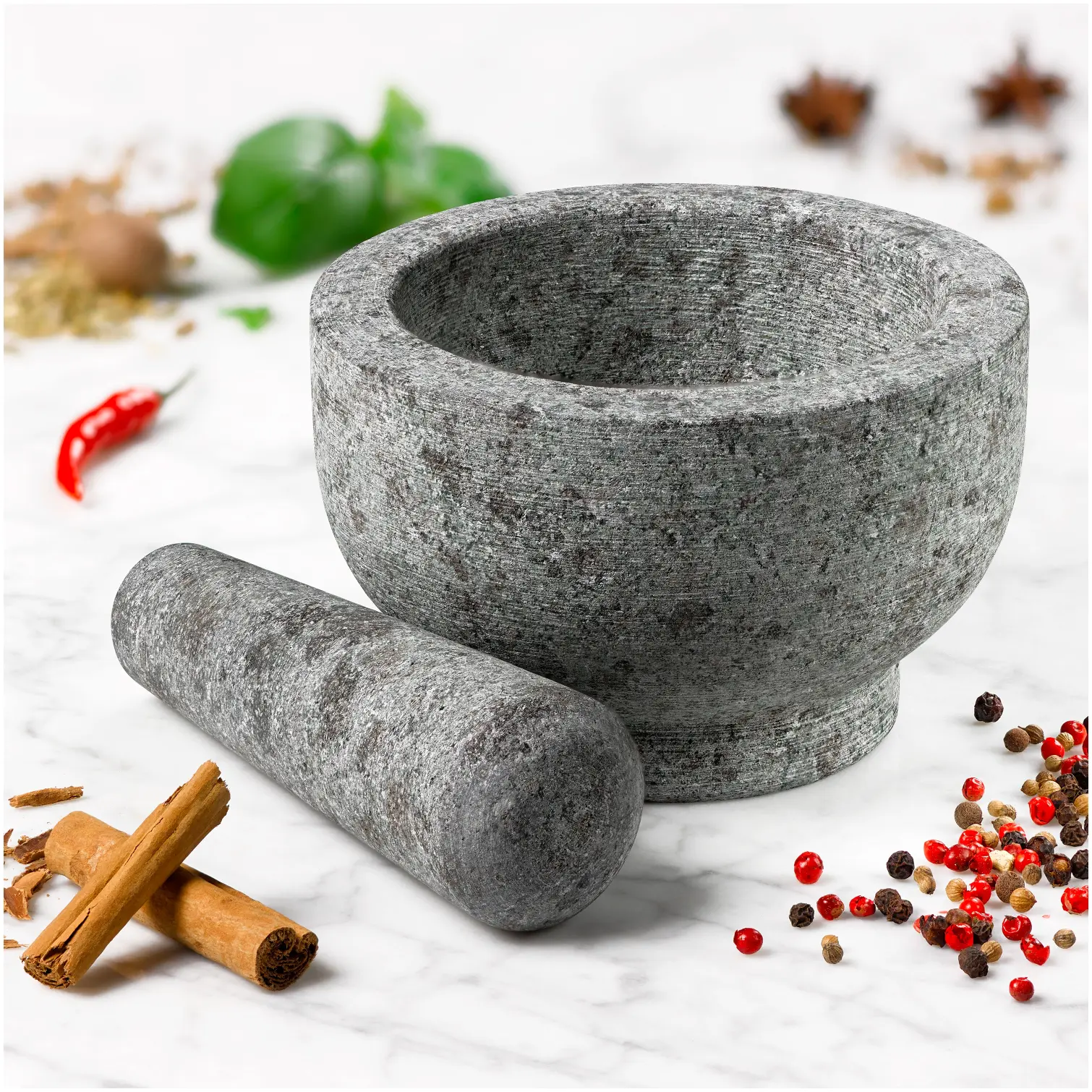 Tala Granite Pestle & Mortar 14cm