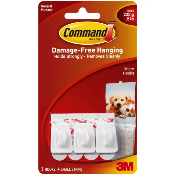 TMD0009 Command Micro Hooks Set of 3