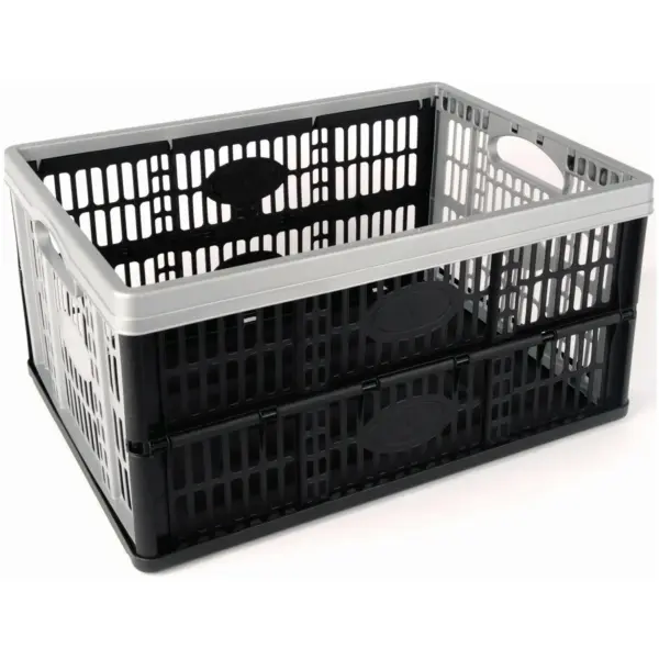 Tontarelli 32Ltr Folding Crate Black